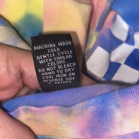 Tye dye long sleeve shirt “Blessed” - Picture 5 of 6